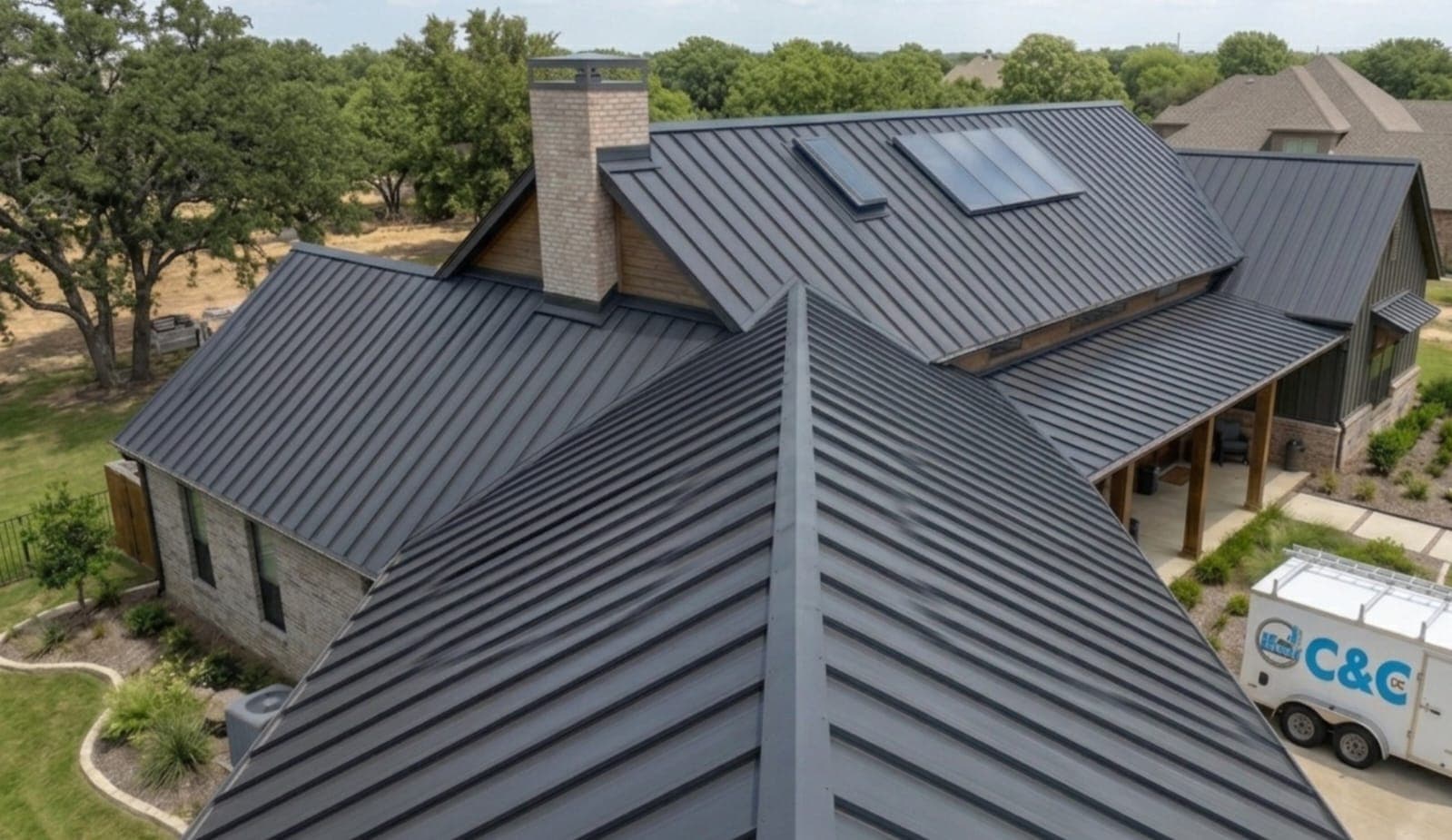 C&C GC metal roof replacement project